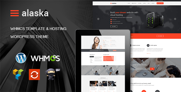 Alaska – WHMCS & Hosting WordPress Theme