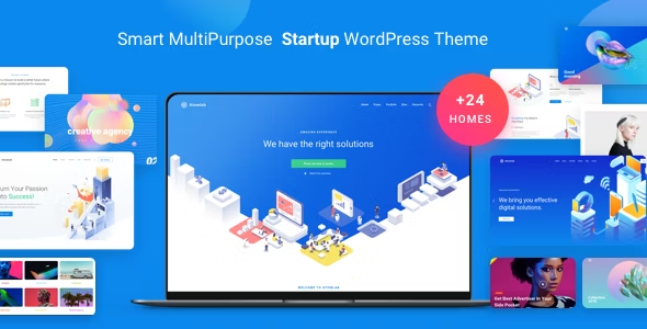 Atomlab – Startup Landing Page WordPress Theme
