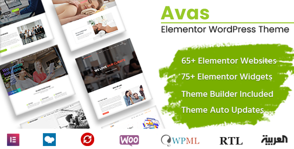 Avas – Elementor WordPress Theme