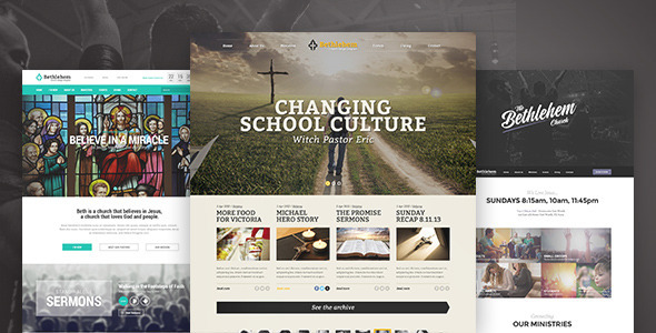 Bethlehem – Church WordPress Theme