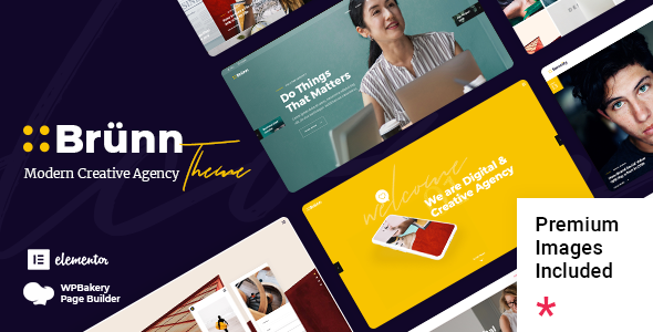 Brünn – Creative Agency Theme