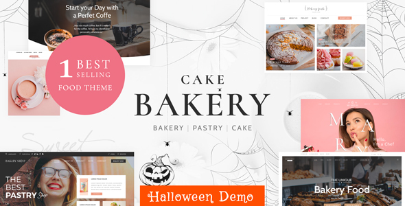 Cake Bakery – Pastry WP