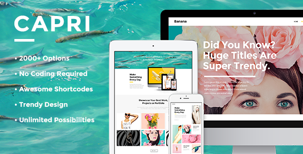 Capri – Creative Portfolio Theme