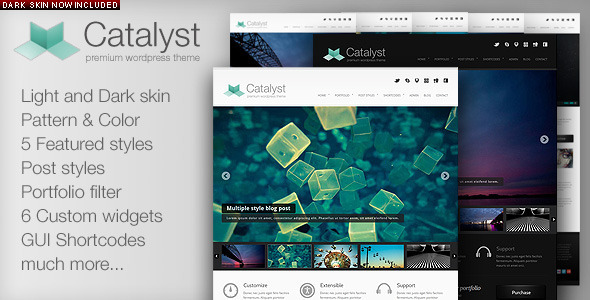 Catalyst WordPress Portfolio Theme