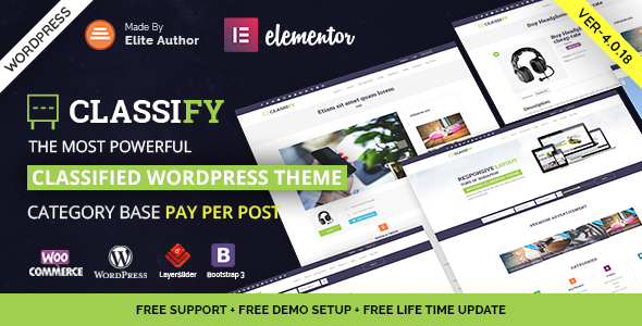 Classify – Classified Ads WordPress Theme