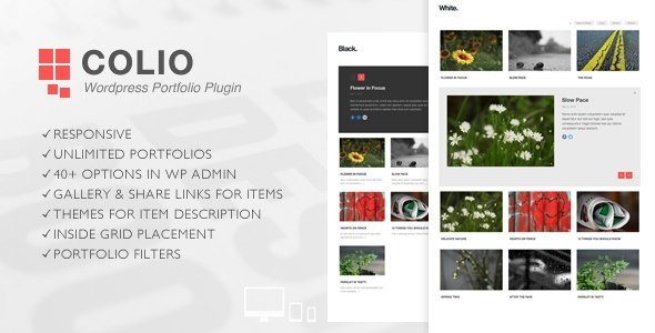 Colio – Responsive Portfolio WordPress Plugin