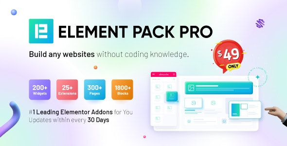 Element Pack – Addon for Elementor Page Builder WordPress Plugin