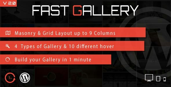 Fast Gallery – Premium WordPress Plugin