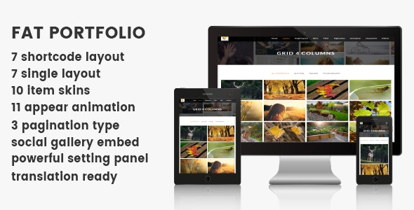 FAT Portfolio – Advance portfolio for WordPress