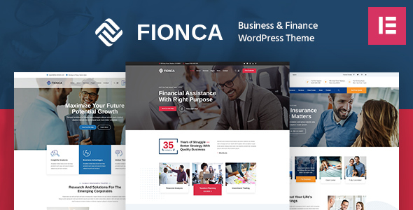 Fionca – Business & Finance WordPress Theme