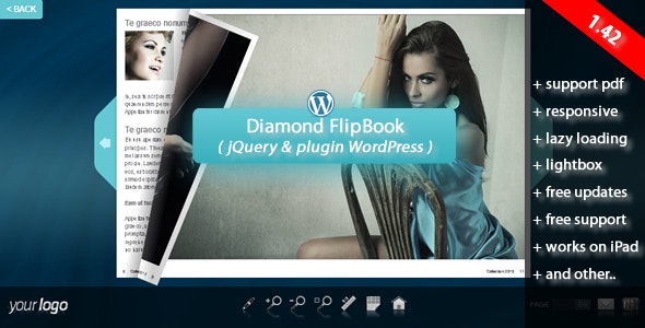 Flipbook WordPress Plugin Diamond