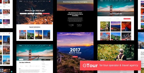 Grand Tour | Travel Agency WordPress