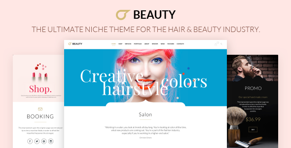 Hair Salon – Hairdresser WordPress Theme