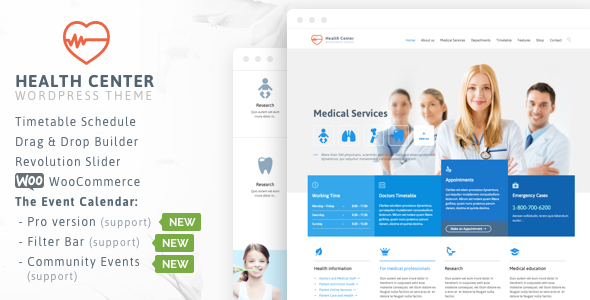 Healthcare – Medical WordPress Theme
