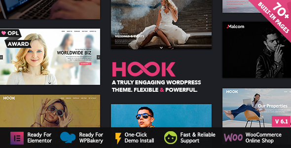 Hook – Superior WordPress Theme