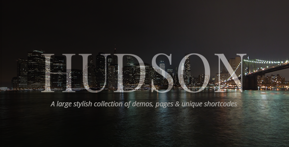 Hudson – Stylish Business Theme