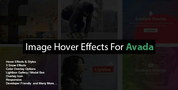 Image Hover Effects for Avada Builder