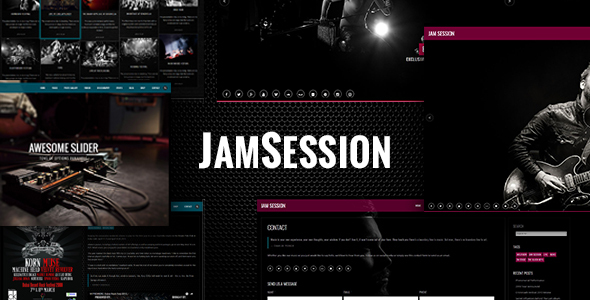 JamSession – Music WordPress Theme
