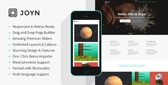 JOYN – Creative Multi-Purpose Theme