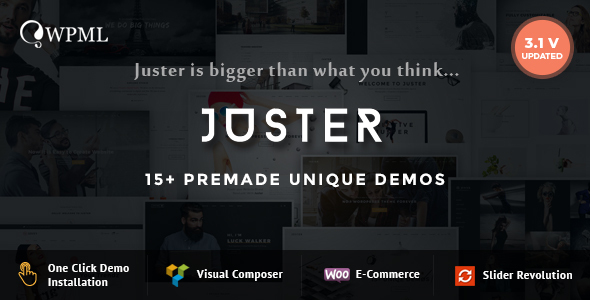 Juster – Multi-Purpose WordPress Theme