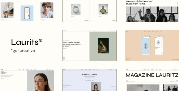 Laurits – Portfolio and Agency Theme