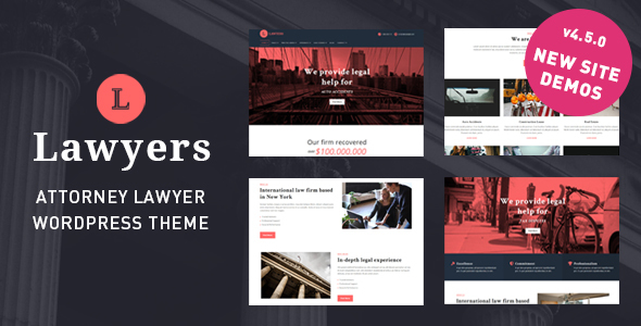 Lawyers – Attorney Law Consulting Theme