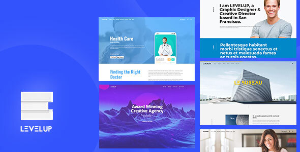 LEVELUP – Responsive Creative Multipurpose WordPress Theme