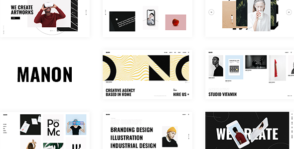 Manon – Portfolio & Agency Theme