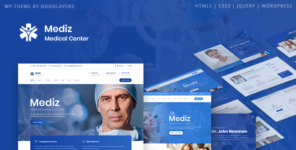 Mediz – Medical WordPress