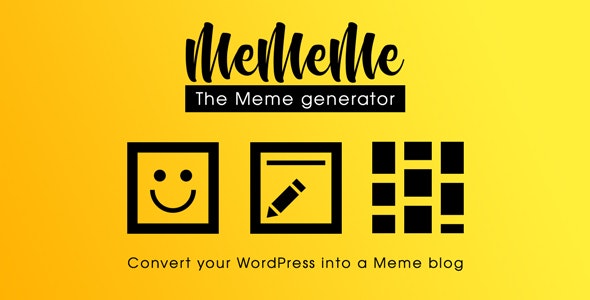 MeMeMe – The Meme Generator | WP Plugin