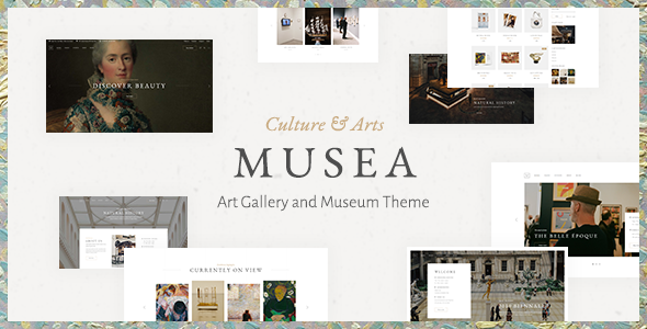 Musea – Art Gallery and Museum Theme