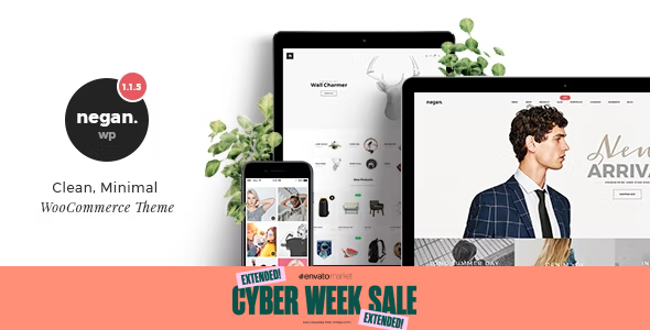 Negan – Clean, Minimal WooCommerce Theme
