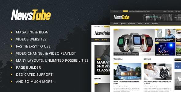 NewsTube – Magazine Blog & Video