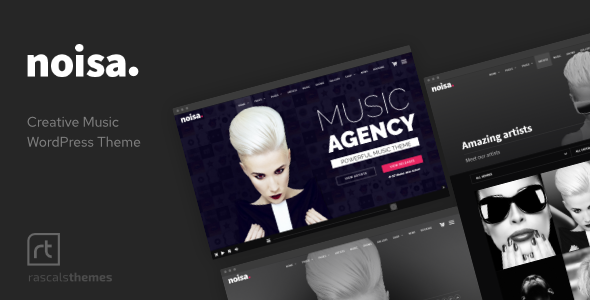 Noisa – Music Producers, Bands & Events Theme for WordPress