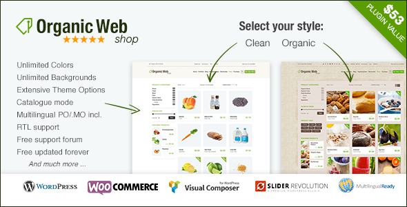 Organic Web Shop – The WooCommerce Eco Theme