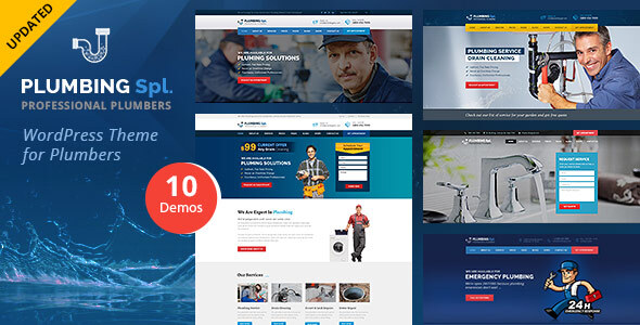 Plumbing Spl – Plumber WordPress Theme