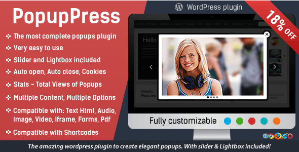 Popup Plugin for WordPress – Popup Press – Popups Slider & Lightbox