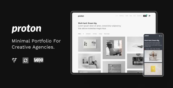 Proton – Minimal Portfolio Theme
