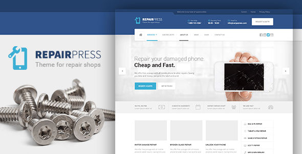 RepairPress – GSM, Phone Repair Shop WP