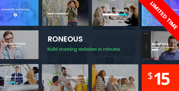 Roneous – Creative Multi-Purpose WordPress Theme