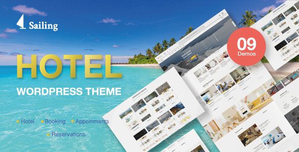 Sailing – Hotel WordPress Theme