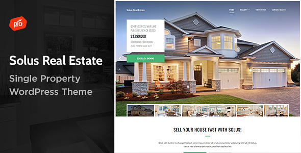 Solus – Single Property Theme