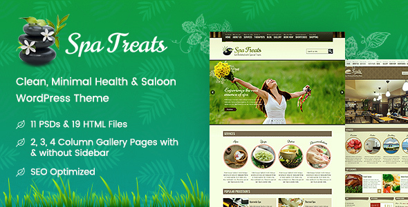 Spa Treats – Health and Wellness WordPress