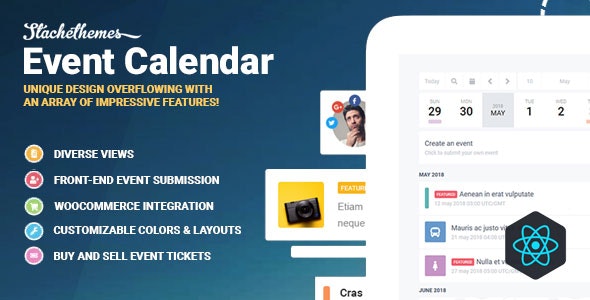 Stachethemes Event Calendar – WordPress Events Calendar Plugin