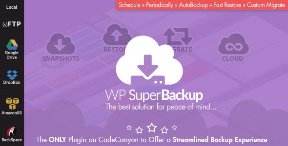 Super Backup & Clone – Migrate for WordPress