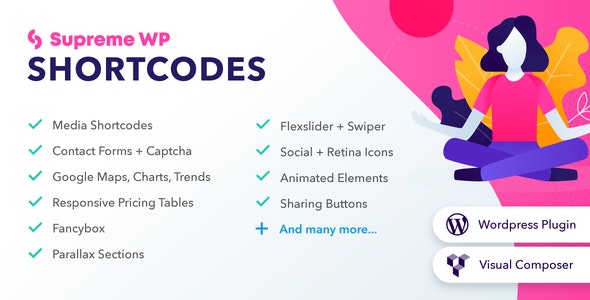 Supreme Shortcodes | WordPress Plugin
