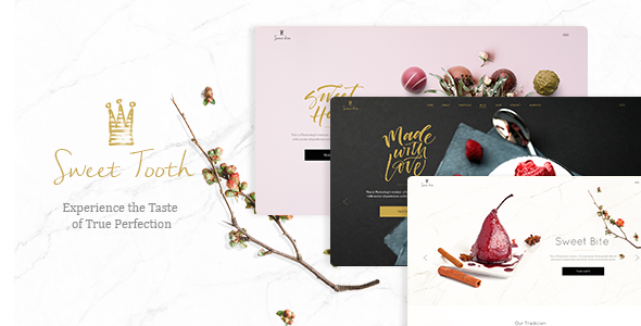 Sweet Tooth – Delicious Cake Shop Theme