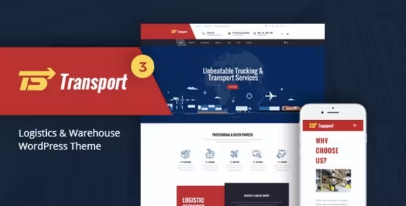 Transport – Logistic & Warehouse WordPress Theme