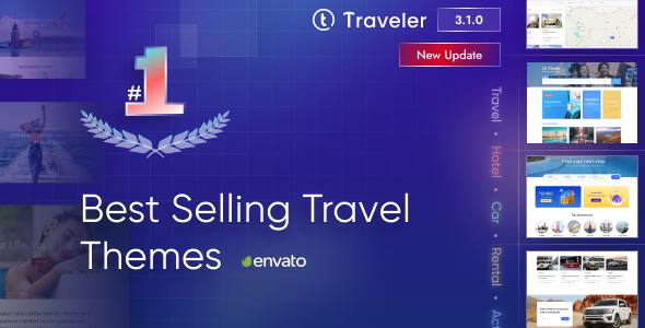 Travel Booking WordPress Theme