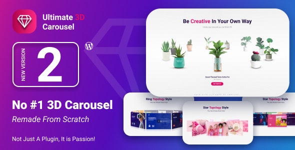 Ultimate 3D Carousel WordPress Plugin